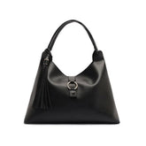 BOLSA TOTE MÉDIA BOHO PRETA C 50030 0164 0001 ANACAPRI